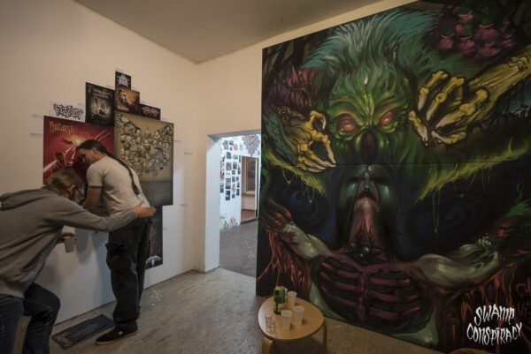 Cany Cartoon_Art at Berlin Swamp Fest 2015_001