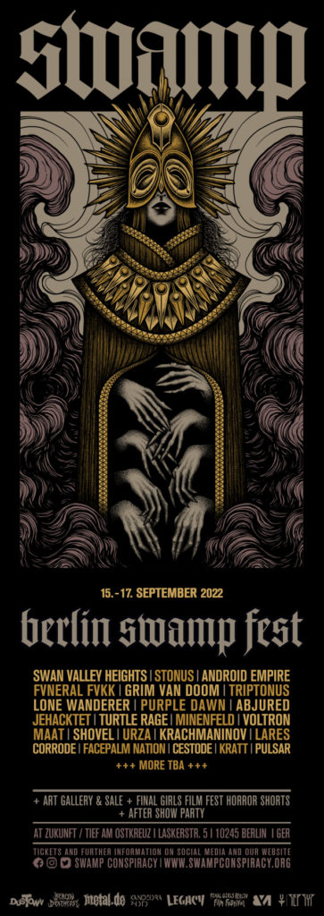 Berlin Swamp Fest 2022-Ankuendigung Juli