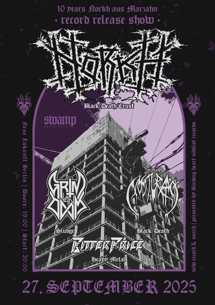 Norkh Record Release Show_Grim van Doom_Nosturaack_Bitter Price